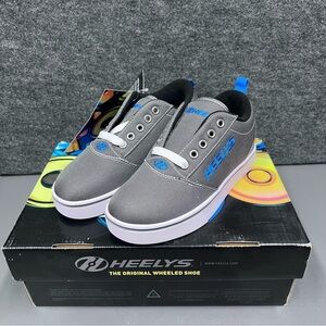 Heelys Pro 20 (Little Kid) Grey/White/Royal Size 2